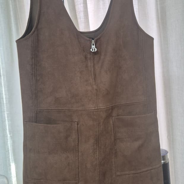 스웨이드 원피스