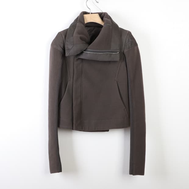 40 / Rick Owens 릭오웬스 나스카 울 가죽 자켓