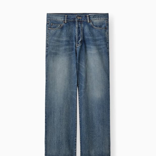 이얼즈어고 S-701 오카야마 코튼 빈티지 워시드 데님 L사이즈