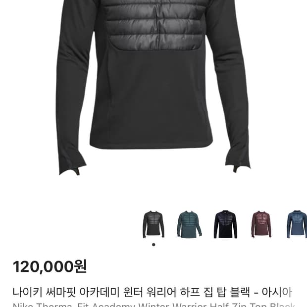 나이키 반집업 구해요