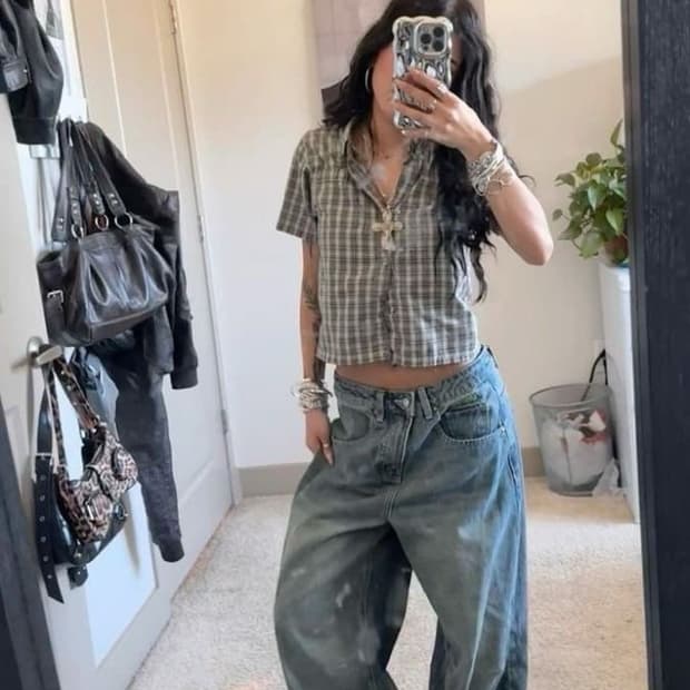 브랜드멜빌 데님 팬츠