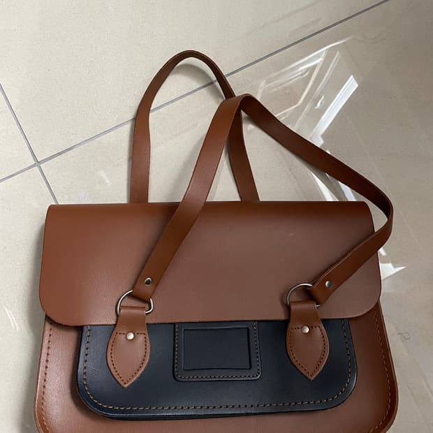 꼼데가르송 브라운 사첼백