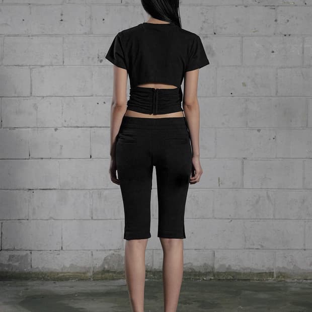 보헤미안 서울 BACK HOOKED SHIRRING T 백 후크 셔링 ㅌ