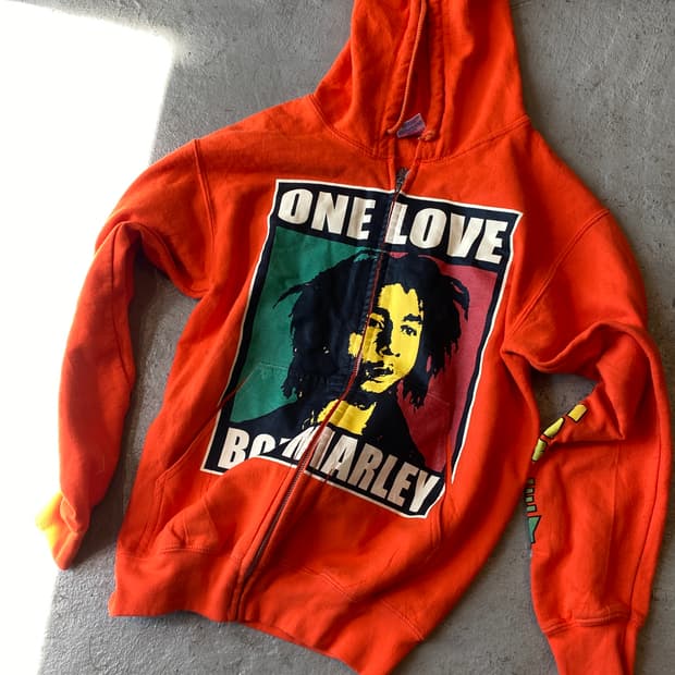 밥말리 one love Bob Marley 집업