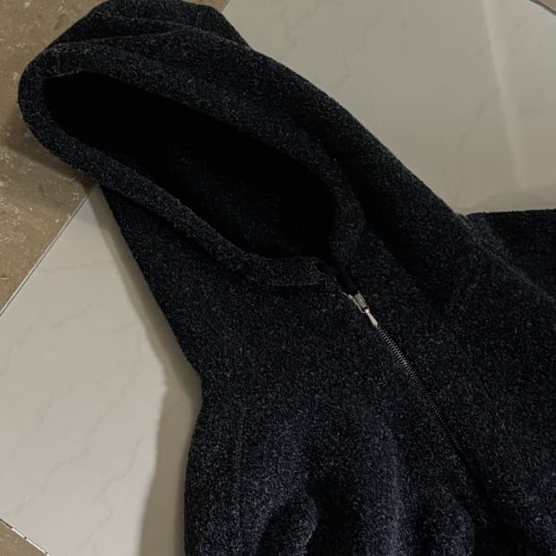 katharine hamnett hairy hoodie jacket