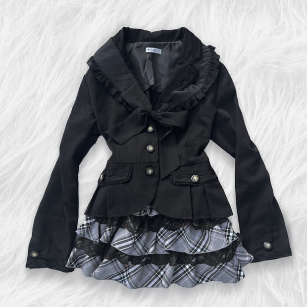 Axes femme 공겜여주 리본자켓