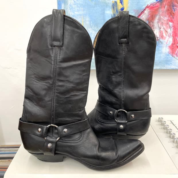 [270] 80-90s 레더 웨스턴 부츠