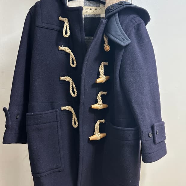 버버리 더플코트 