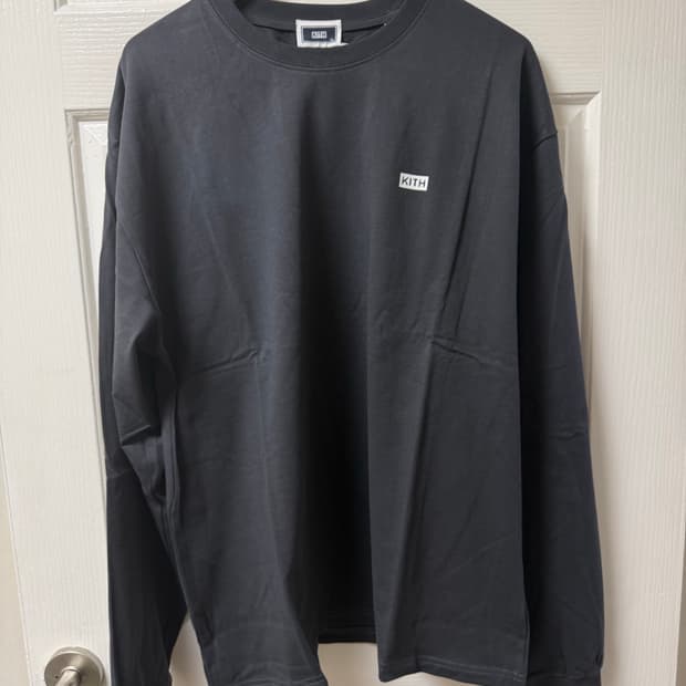 KITH 키스 스몰박스 로고 롱슬리브 XL