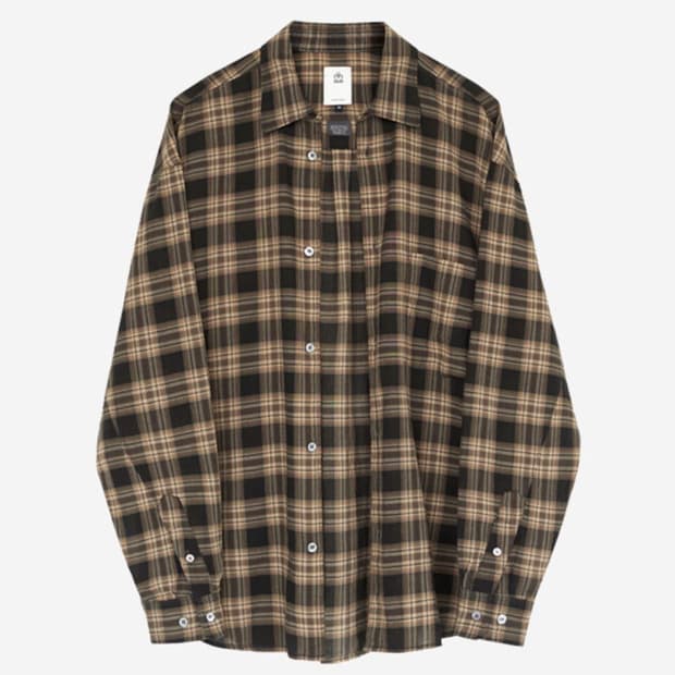 [2] 폴리테루 컨트리 셔츠 워시드 오렌지