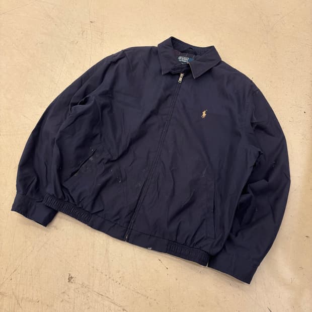 폴로 랄프로렌 폴리쉘 네이비 자켓