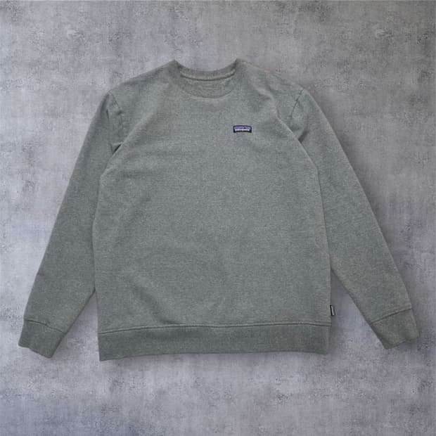 파타고니아 Patagonia 진그레이 P-6 기모 맨투맨 XL