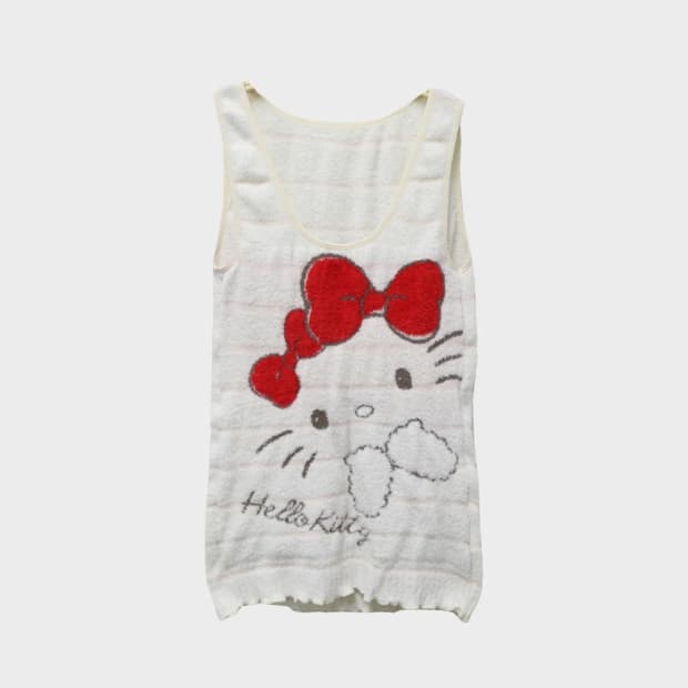 헬로키티 스트라이프 슬리브리스 63255