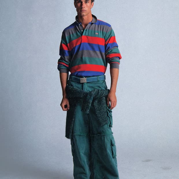 [S,L]이알엘 ERL 25fw ZIP-OFF 카고 팬츠/그린