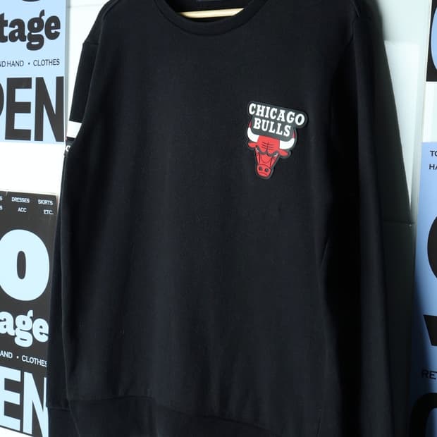 (L-XL) NBA 엔비에이 맨투맨 티셔츠 작은데미지 황소-H31316