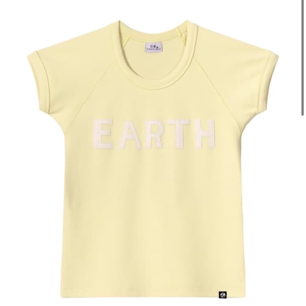 어스지구 EARTH RINGER TEE BUTTER