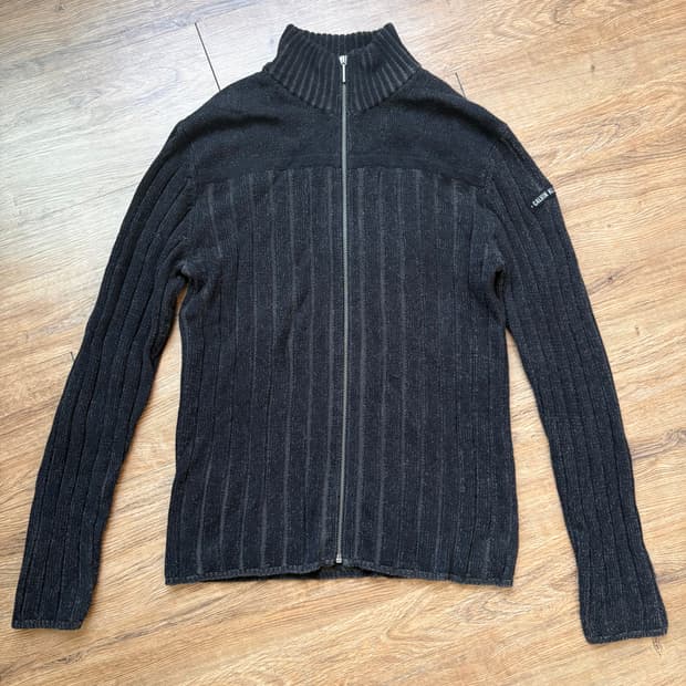 캘빈클라인 빈티지 집업 가디건