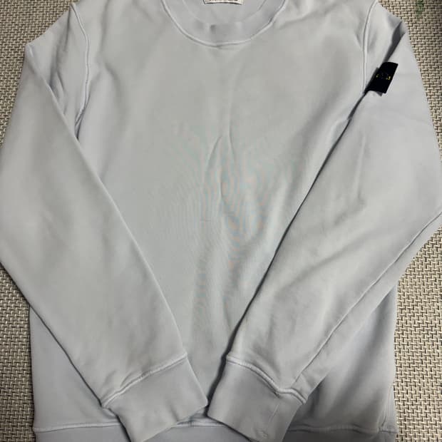 22ss 스톤아일랜드 맨투맨 아이스 L사이즈