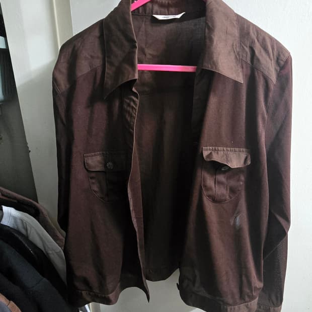 일본 빈티지 시스루 여름 셔츠