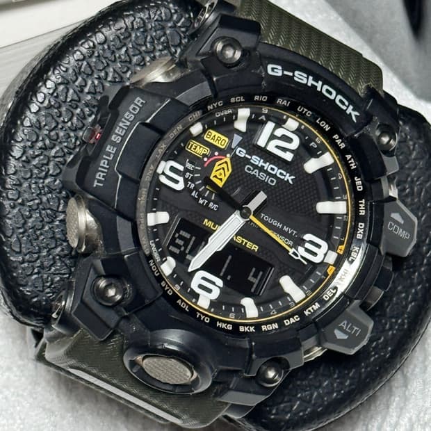 지샥 GWG-1000-1A3DR 머드마스터 풀셋 상태좋아요