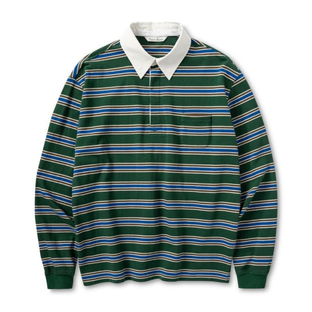 넌블랭크 스트라이프 럭비 티셔츠