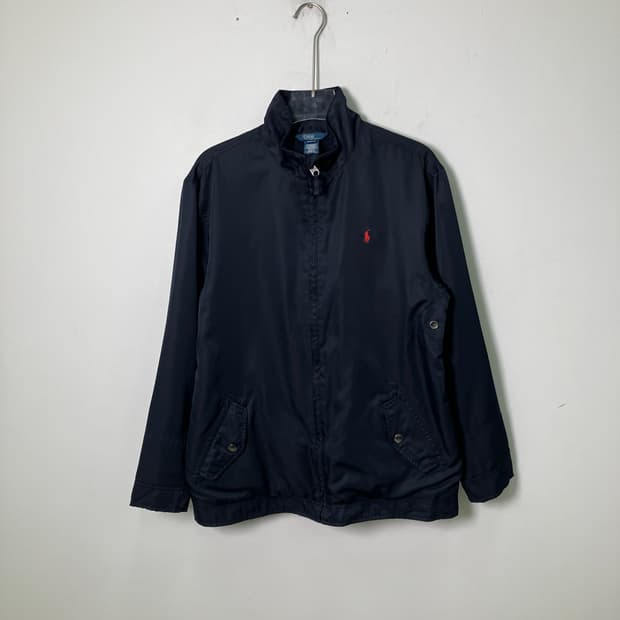 폴로 랄프로렌 네이비 폴리쉘 스윙톱 자켓