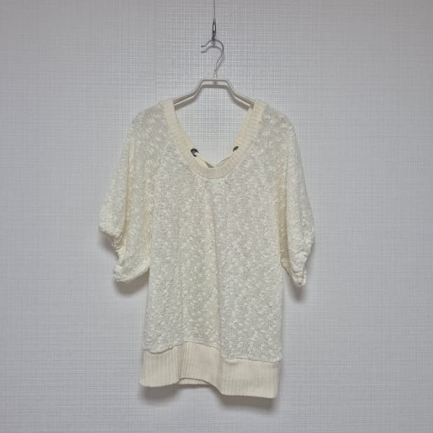 리즈리사  아이보리  아일렛 가기바리