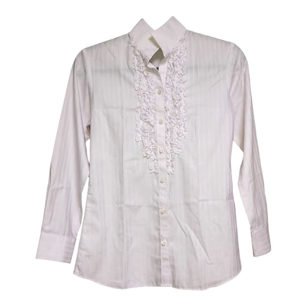 스프라이트 글리터 프릴 러플 셔츠 달찬 갸루 y2k