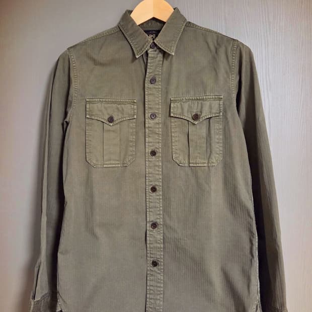RRL 더블알엘 워크 셔츠 S