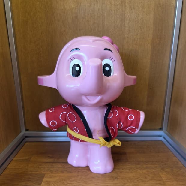 [サトちゃんSatochan] Matsuri Money Box (Pink)