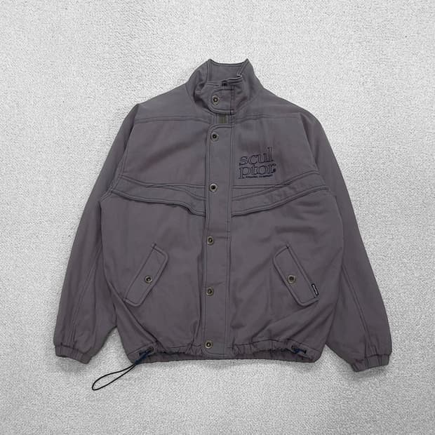 스컬프터 스티치 워크 점퍼 자켓