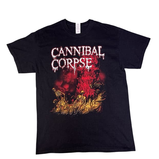 빈티지 카니발콥스 CANNIBAL CORPSE SKELETONES 밴드티