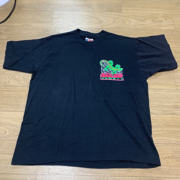 M/USA]Gecko Hawaii 게코 하와이 싱글스티치 90s 에러티
