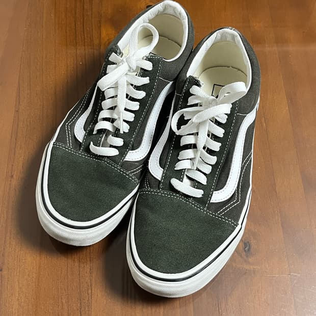 반스 올드스쿨 카키 265mm