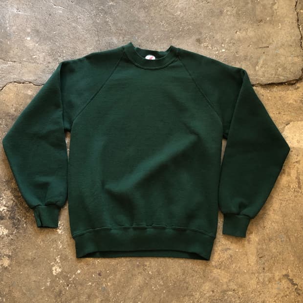 90s 50/50 Raglan sweatshirt-L
