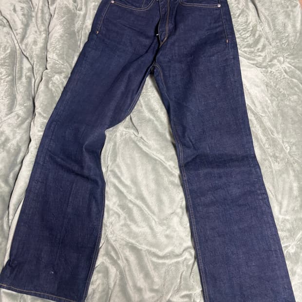 인사일런스 생지 데님