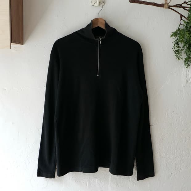 오라리 하프 집 롱슬리브