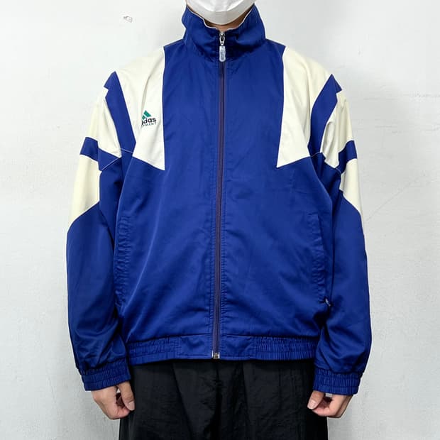 아디다스 90s 올드스쿨 배색 바람막이 자켓
