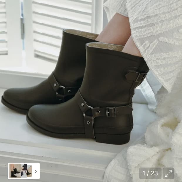 락피쉬웨더웨어 헤링턴 버클 부츠 (방수) 사이즈: 240-245 