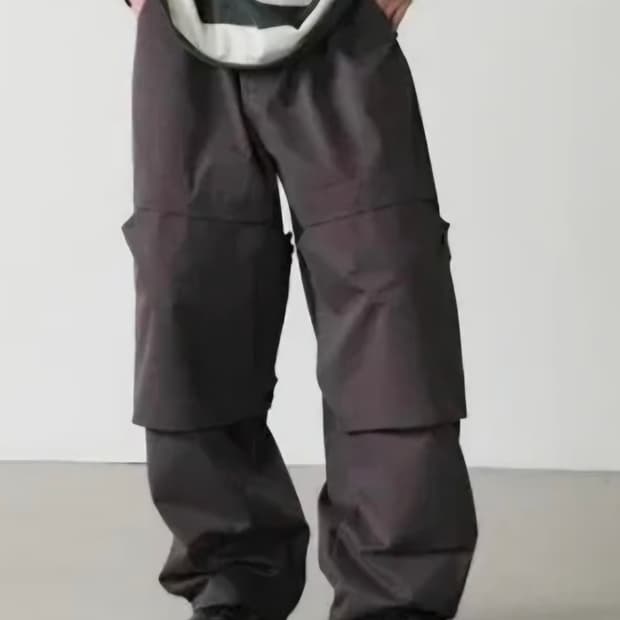 노운X현영현영해 페르소나 팬츠 차콜 2사이즈