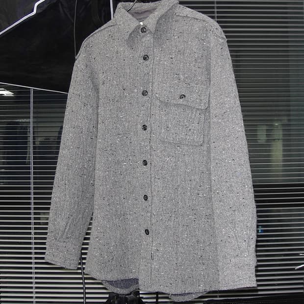 2003 aw 사스콰치패브릭스 울 셔츠