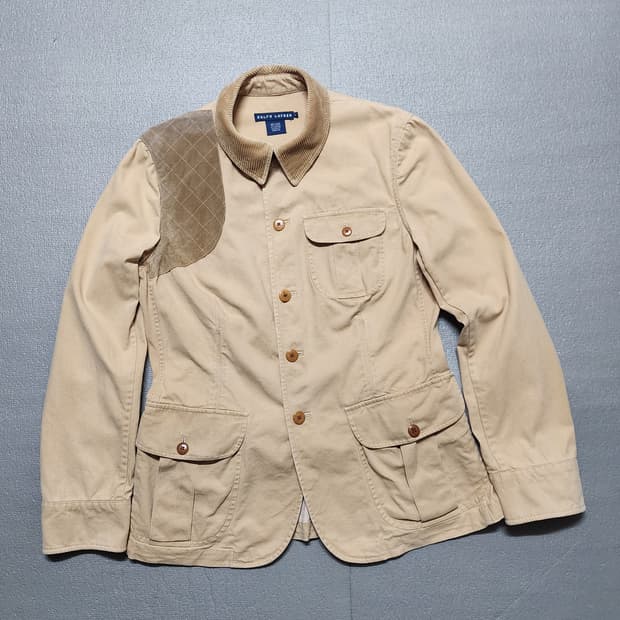 90~00s 빈티지 랄프로렌 코튼 헌팅 자켓 공용