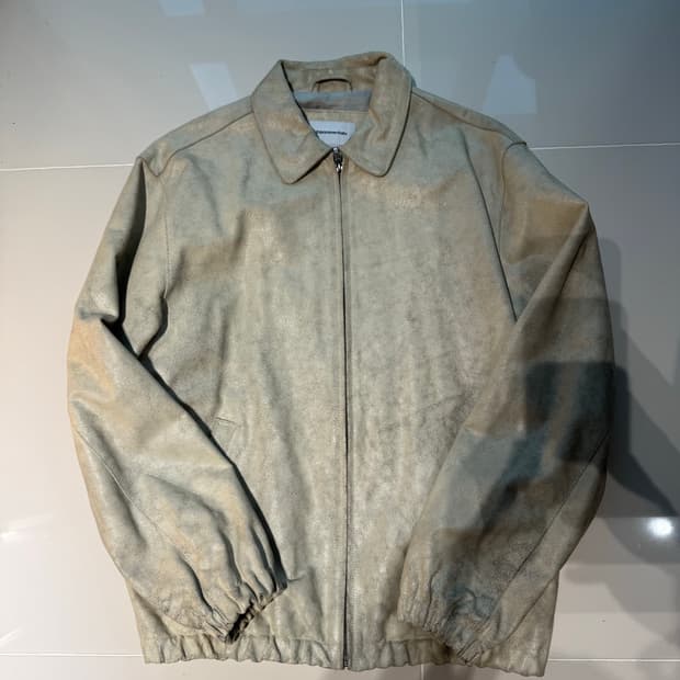 디스이즈네버댓 레더 해링턴 자켓