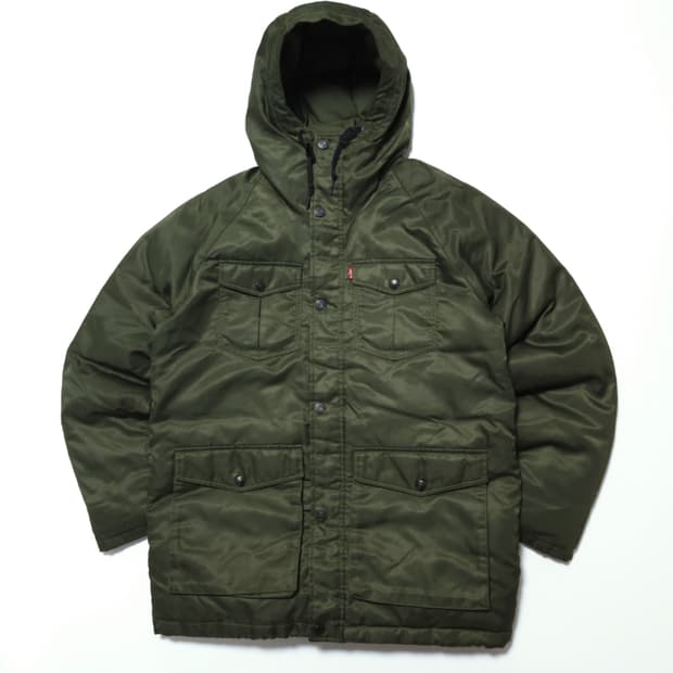 리바이스 Levis 덕다운 필드 파카 패딩 카키