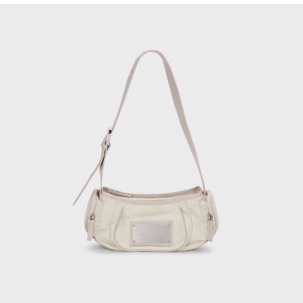 MADELEINE ROUND BAG IN LIGHT BEIGE 마뗑킴