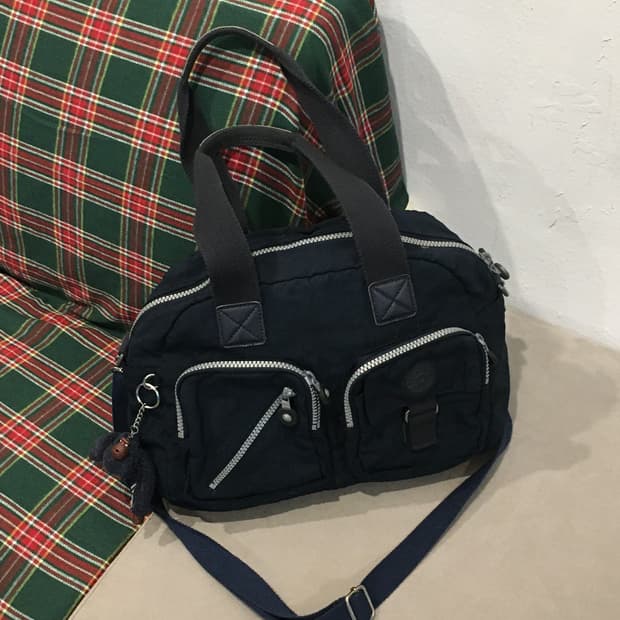 키플링 숄더&크로스백 네이비