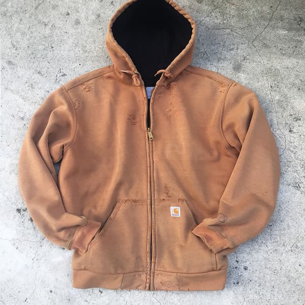 DSTRD CARHARTT HOOD ZIP