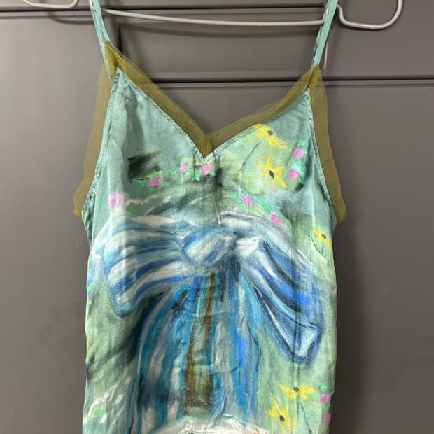 아크네스튜디오 Acne studios 프린팅 슬리브리스