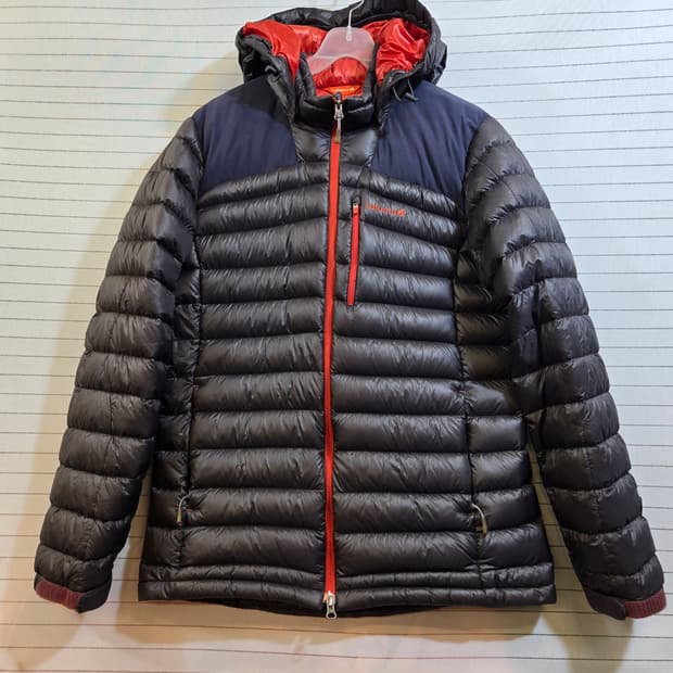 라푸마 블랙 경량 패딩 점퍼