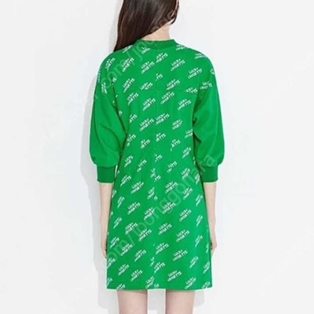 럭키슈에뜨 이니셜 프린팅 원피스